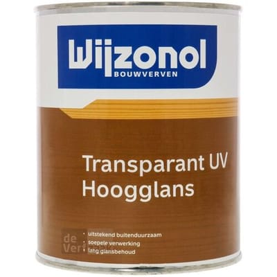 Wijzonol Transparant UV Hoogglans