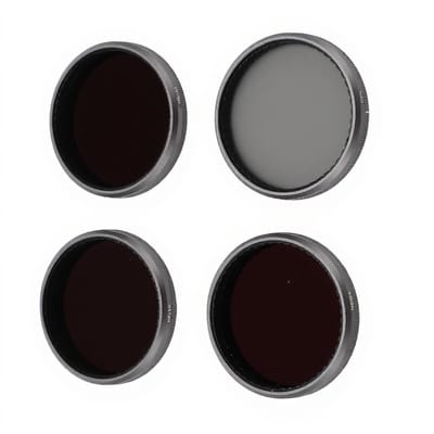 Dailygoods - 4-pack ND CPL-filterset voor 3 4 5 Pro, CPL ND16 ND32 ND64-filters, HD Meervoudig Gecoate Polariserende Lensfilterset met Neutrale Dichtheid voor Actiecamera-accessoire