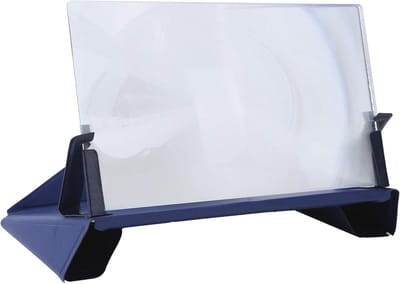 Telefoon Schermversterker - Mobiele Projector Vergrootglas - Films Kijken - 12 Inch 3D HD Beeld - Opvouwbaar - Blauw
