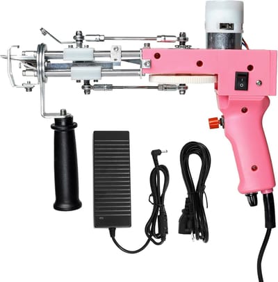 Premium Tufting Gun Beginnerspakket - Borduurmachine- Naaimachine Inclusief Accessoires - Roze