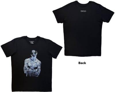Yungblud - Portrait Heren Tshirt - S - Zwart
