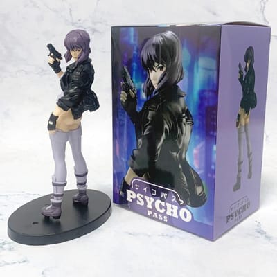 18cm Anime Ghost In The Shell Anime Figuur kapitein Motoko Kusanagi Actiefiguren Randproduct PVC Desktop Model Poppetje Speelgoed Leuke Cadeaus