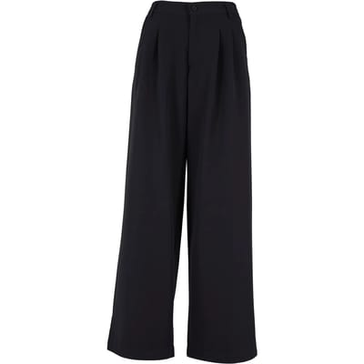 Urban Classics - Ultra Wide PleatFront Wijde broek - Taille, 29 inch - Zwart
