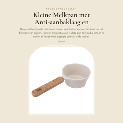 Dailygoods- Melkpan met Anti-aanbaklaag - Multifunctionele Kookpot - Hittebestendige Handgreep - Professioneel Oliegietontwerp - Gemakkelijk Schoon te Maken - Compact Opbergsysteem - Sauspannetje