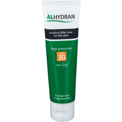 ALHYDRAN SPF 30 - Littekencrème & zonnebrandcrème in één - 59 ml - Crème met SPF - Zonnebrandcrème wintersport - Zonnebrand spf 30 - Zonnebrand gevoelige huid