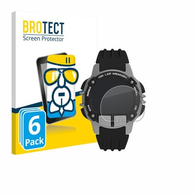 Screenprotector 6 Stuks voor Timex Ironman TW5M63200 Beschermglas transparant