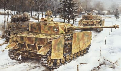 Dragon Modelbouwpakket Militaire voertuigen - 7498 Panzerkampfwagen IV - Pz.Kpfw. IV Ausf. J - Mid Productie - Tank Plastic - 1:72 - Modelbouw