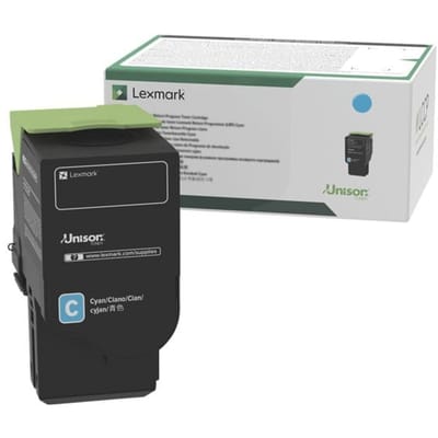 Lexmark 78C2XC0 toner cartridge cyaan extra hoge capaciteit (origineel)