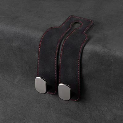 Crochet universel pour appui-tête de siège de voiture, crochet caché pour voiture, crochets de suspension en métal suédé, crochet de suspension pour dossier de siège intérieur, accessoires
