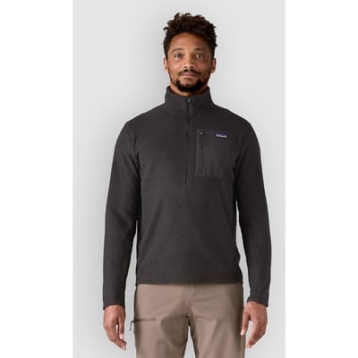 Patagonia R1 Air Zip Neck Fleece Trui zwart