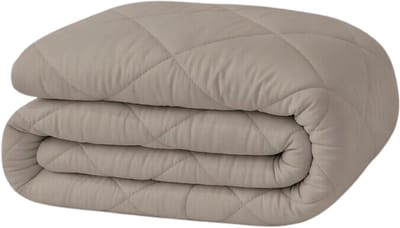 Y-NOT – Dekbed Zonder Overtrek 200x220 – Zomerdekbed – Zacht & Wasbaar – Taupe