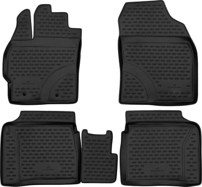 Walser Rubberen Voetmatten XTR geschikt voor Toyota Prius (W3) 2008 - 2016