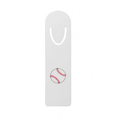 Hacebo® - Honkballer metalen boekenlegger - Honkbal - Honkballers - Sport - balsport - cadeau Bladwijzer boekenleggers - 12.7 cm x 3.2cm