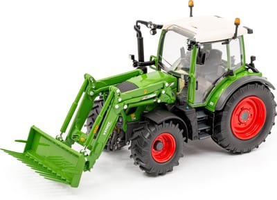 Fendt 313 Vario trekker met een frontlader - 1:32 - USK Scalemodels