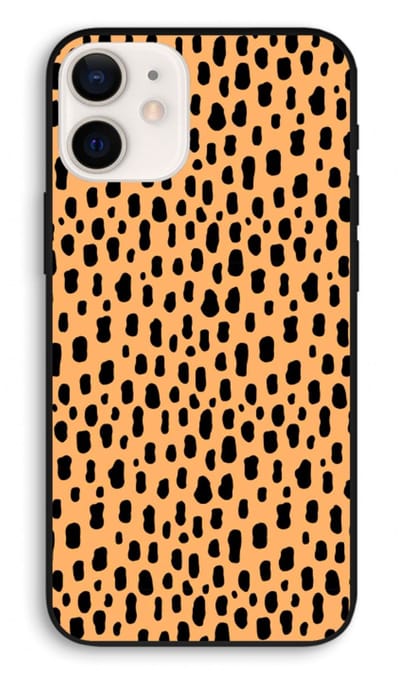 Case Company® - Hoesje geschikt voor iPhone 12 hoesje - Panter - Biologisch Afbreekbaar Telefoonhoesje - Bescherming alle Kanten en Schermrand