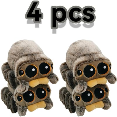 Knuffels Zachte Dieren Knuffels Spin Speelgoed Zwart Kleine Lucas Gesimuleerd Kussen Pop Anime Speelkamer Kussen Decora Kind Cadeau