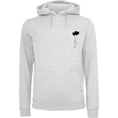 Hoodie Merchcode Love In The Air Fitted Heavy