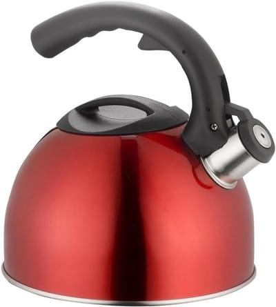 Waterketel - Theeketel - Water Koken - Met Fluitje - 3 Liter - Zwart