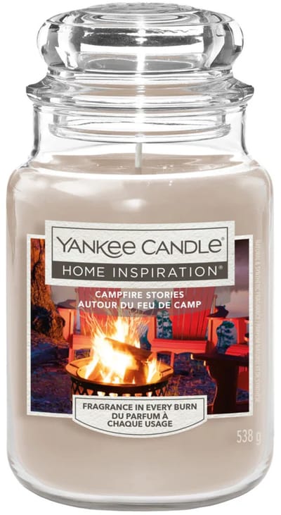 Yankee Candle Home Inspiration - Campfire Stories Large Jar - 150 branduren