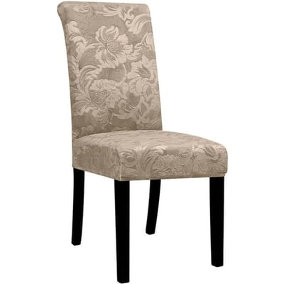 Housses de chaise élastiques en velours, housses de chaise extensibles en Jacquard, Anti-salissure, amovibles, pour salle à manger, cuisine, hôtel, 1/2/4/6 pièces 2 PCS