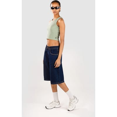 Blue Tomato Denim Jort Korte Broek blauw