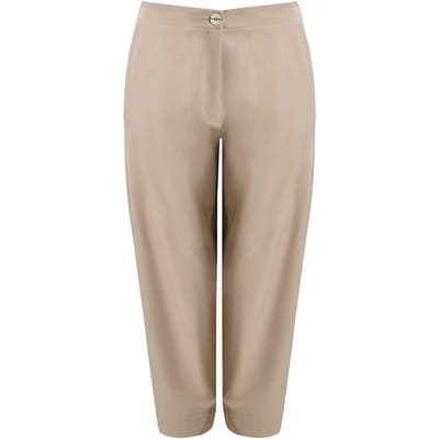 Barrelbroek met elastische taille aan de achterkant dames Mat Fashion