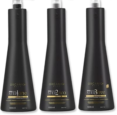 KIT LISSAGE BRÉSILIEN 3 X 1000 ML ORGANIC GOLD