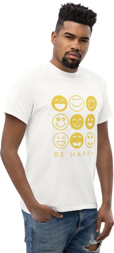 Grappig Tshirt voor Mannen en Vrouwen - Positief Statement - Wit - S