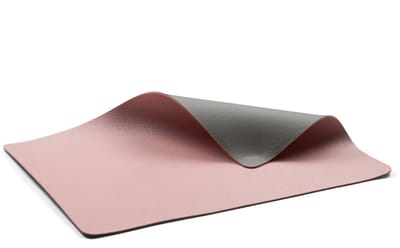 BITZ Placemat 46 x 33 cm 4 st. Grijs/Light pink