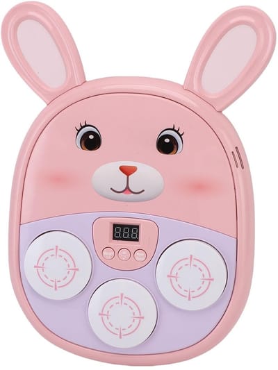 Dailygoods - Interactieve Muziek Boksmachine - Kinderen 3-8 Jaar - Versterkt Reactievermogen - Fun en Sport - Ontwikkelt Coördinatie - Geschikt voor T...