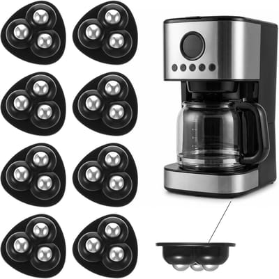 8 Stuks Zelfklevende Caster Wielen voor Apparaten - Ideaal voor Keuken, Meubels en Koffiezetapparaten