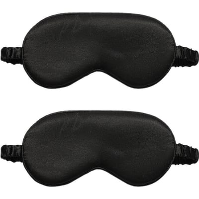1 Stuks Geïmiteerd Zijde Oogmasker Zacht Comfortabel Slaap Nachtmasker Slaapbeschermer Verzorgingstools Smyz006