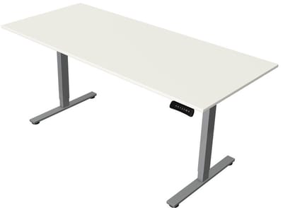 Zit-sta bureau Move New Base – Elektrisch bureau – 160 x 80 cm – Wit