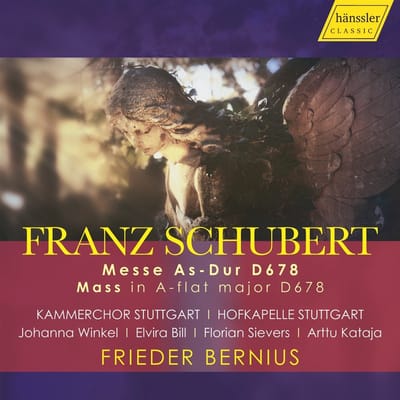 Kammerchor Stuttgart, Hofkapelle Stuttgart, Frieder Bernius - Schubert: Mass In A-Flat Major, D678 (CD)