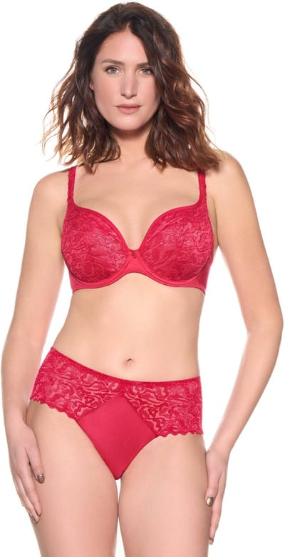 Louisa Bracq - Electric Waves Shorty Rouge - maat 44 - Rood