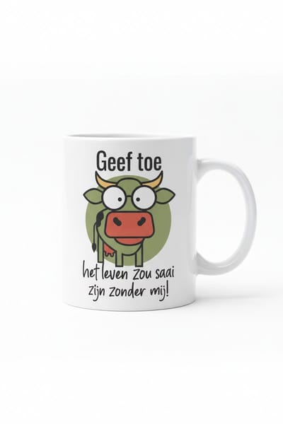 Nevolis® | Koffiemok 330ml met Uniek Design | Ontwerp Jouw Eigen Mok | Handgemaakt Cadeau voor Koffieliefhebbers | Gepersonaliseerd op Aanvraag | Enkel of Grote Bestelling
