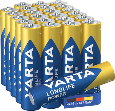 Varta Longlife Power Batterijen AAA Clear Value Pack - 24 stuks