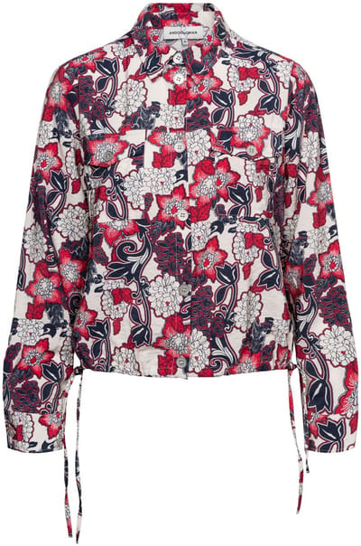 &Co Woman MARGJE FLOWER - Sale - S - Rood
