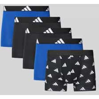 adidas Sportswear 5PK Trunk - Active Flex Cotton - Onderbroek Mannen - 3x zwart/2x blauw