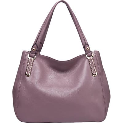Dames Tas Grote Capaciteit Tote Bag Nieuwe Zachte Leer Veelzijdige Schoudertas Atmosferische Commuter Handtas gray