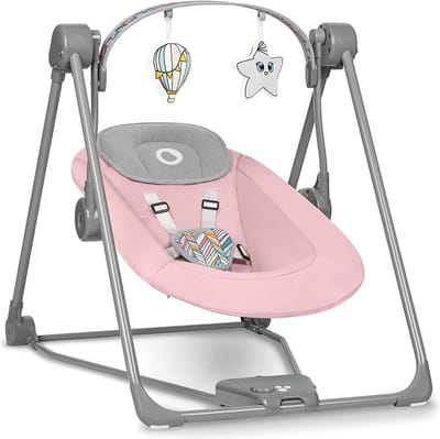 Lexium Elektrische wipstoel - Baby swing elektrisch - Elektrische schommelstoel - Elektrische schommelstoel baby