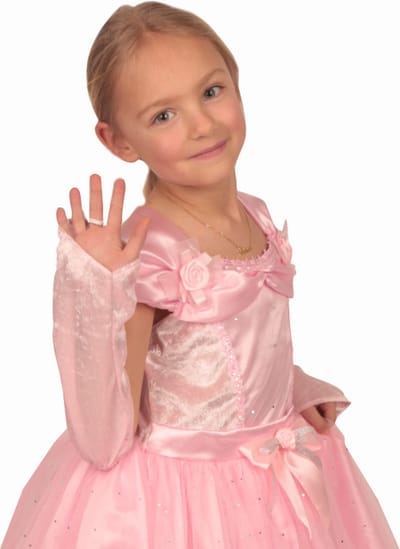 Prinsessenjurk Elizabeth Meisje Roze Premium - Maat 140