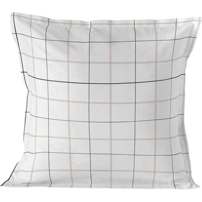 Kussensloop Tartan | Blanc