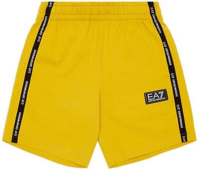 Ea7 Emporio Armani 7b000057_af10380 Korte Broek Geel 14 Years Jongen