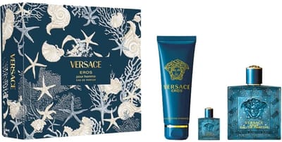 Versace - Eros Pour Homme Eau de Toilette Giftset - 100ml+150ml+5ml