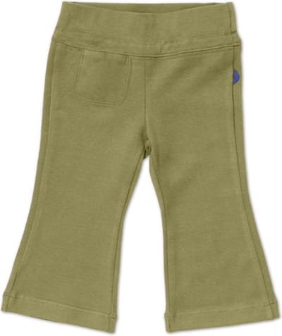 Silky Label broekje pesto green - wijde pijp - maat 62/68 - groen