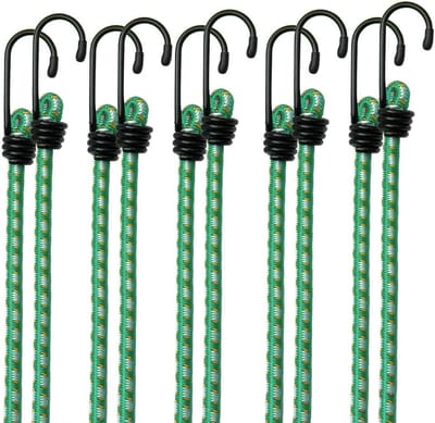 Famanu – Snelbinders 61cm Spanriemen Bagagespinnen Riemen Elastiek Duurzaam Metaal Haken Diverse Formaten Combinatie Weerbestendig
