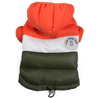 Veste imperméable de luxe pour chien, vêtement en duvet de coton pour animal de compagnie, chihuahua, bouledogue français, manteau d'hiver chaud pour chiot XS-8Size