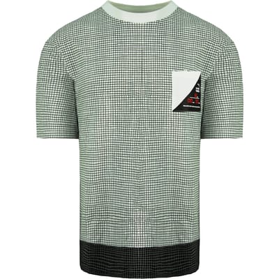 Puma x Michael Lau Korte Mouw Crew Neck Grijs Wit Heren T-shirt 530360 52