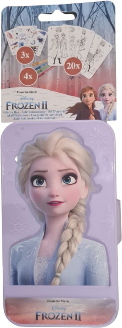 Slammer Frozen activity kleurset - Frozen kleurset - Frozen speelgoed - Kleurboek - Spelletjes - Kleurboek voor Kinderen